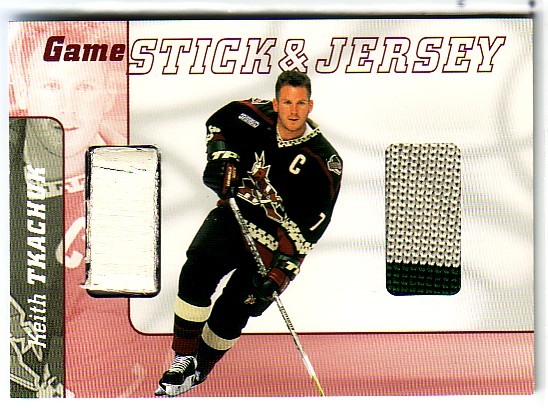 2000-01 BAP Signature Series Jersey and Stick #GSJ40 Keith Tkachuk