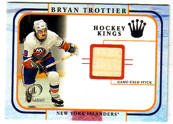 2001-02 Fleer Legacy Memorabilia #24 Bryan Trottier STK