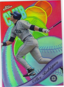 1999 Topps Chrome All-Etch Refractors #AE12 Alex Rodriguez
