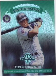 1997 Donruss Limited Exposure #13 A.Rodriguez/E.Renteria C