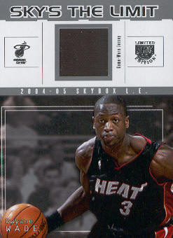 2004-05 SkyBox LE Sky's the Limit Jerseys #DW Dwyane Wade