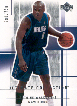2003-04 Ultimate Collection #19 Antoine Walker