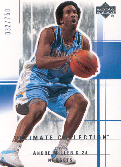2003-04 Ultimate Collection #21 Andre Miller