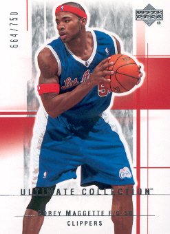 2003-04 Ultimate Collection #42 Corey Maggette