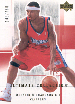 2003-04 Ultimate Collection #43 Quentin Richardson