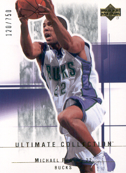 2003-04 Ultimate Collection #59 Michael Redd