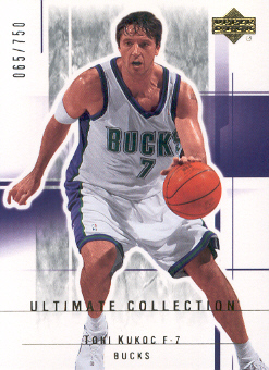 2003-04 Ultimate Collection #60 Toni Kukoc