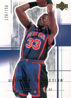 2003-04 Ultimate Collection #74 Patrick Ewing