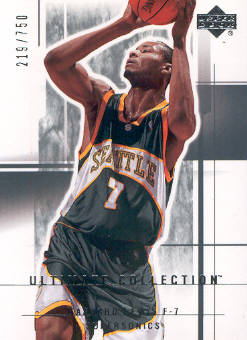 2003-04 Ultimate Collection #101 Rashard Lewis