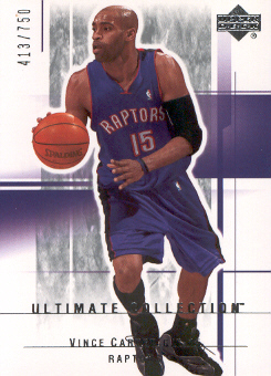 2003-04 Ultimate Collection #105 Vince Carter