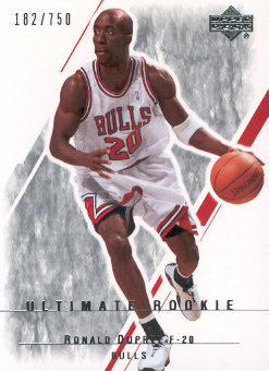2003-04 Ultimate Collection #126 Ronald Dupree RC