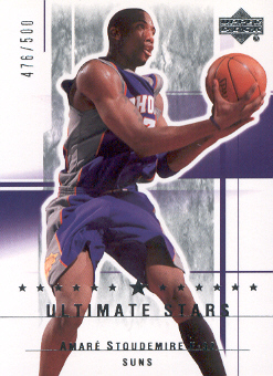 2003-04 Ultimate Collection #184 Amare Stoudemire US