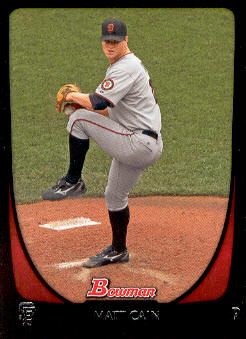 2011 Bowman #50 Matt Cain