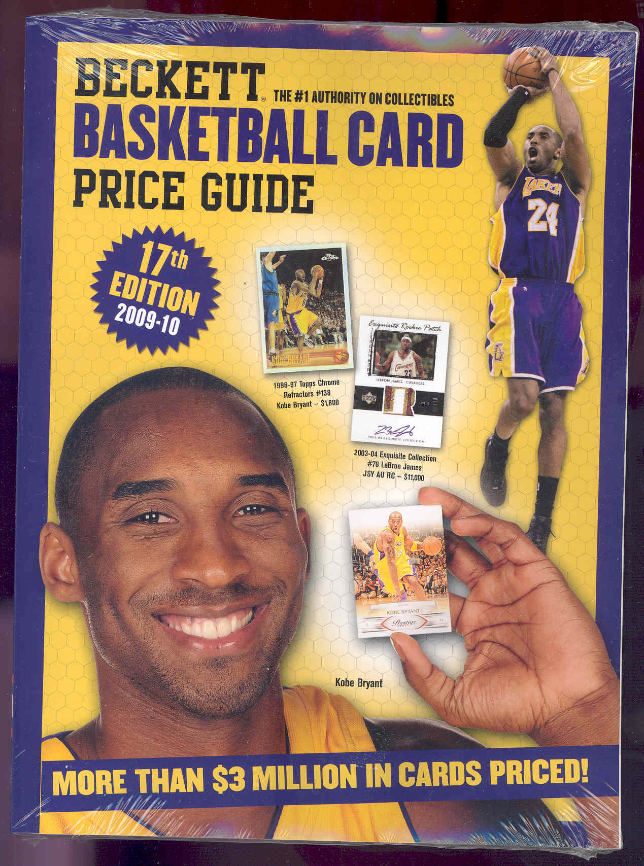 2009-10 17th Edition Basketball Annnual Price Guide Kobe Bryant Cover Price $29.95 