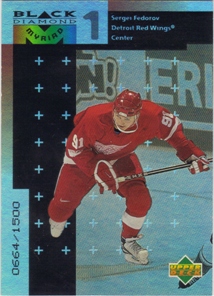 1998-99 Black Diamond Myriad #M26 Sergei Fedorov