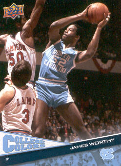 2010-11 Upper Deck College Colors #5 James Worthy