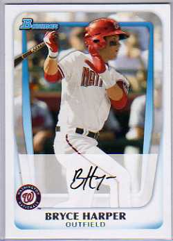 2011 Bowman Prospects Hobby Baseball Base Set of 110 Cards - Bryce Harper