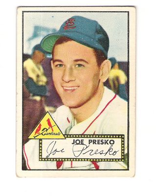 1952 Topps #220 Joe Presko RC front image