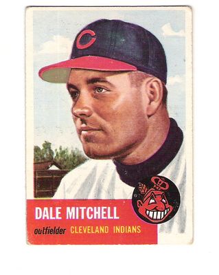 1953 Topps #26 Dale Mitchell DP