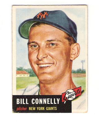 1953 Topps #126 Bill Connelly DP RC