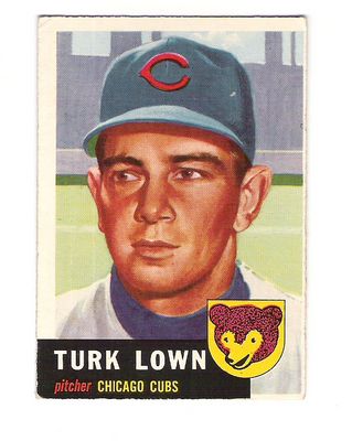1953 Topps #130 Turk Lown DP