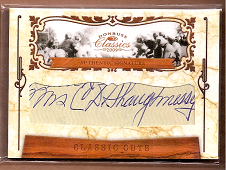 2009 Donruss Classics Classic Cuts #28 Clark Shaughnessy/62