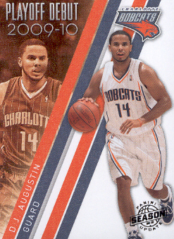 2009-10 Panini Season Update Playoff Debuts #4 D.J. Augustin