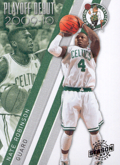 2009-10 Panini Season Update Playoff Debuts #7 Nate Robinson