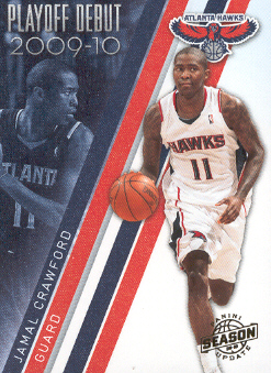 2009-10 Panini Season Update Playoff Debuts Gold #17 Jamal Crawford