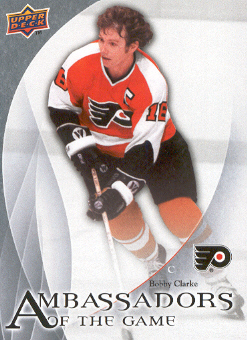 2010-11 Upper Deck Ambassadors of the Game #AG26 Bobby Clarke SP