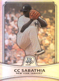 2010 Bowman Platinum Refractors #21 CC Sabathia