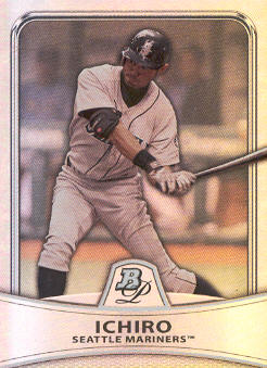 2010 Bowman Platinum Refractors #44 Ichiro Suzuki