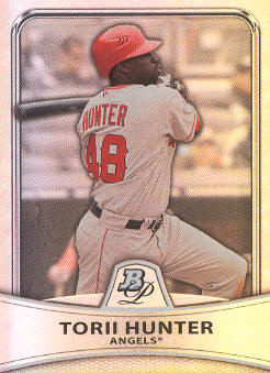 2010 Bowman Platinum Refractors #49 Torii Hunter