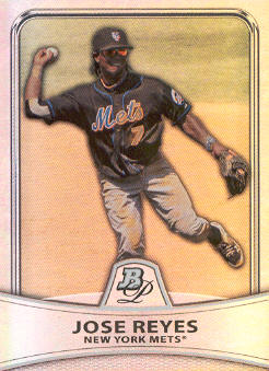 2010 Bowman Platinum Refractors #56 Jose Reyes