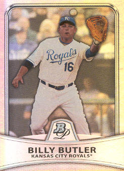 2010 Bowman Platinum Refractors #59 Billy Butler