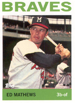 2010 Topps Cards Your Mom Threw Out #CMT71 Eddie Mathews