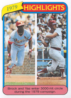 2010 Topps Cards Your Mom Threw Out #CMT145 Lou Brock/Carl Yastrzemski