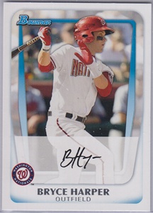 2011 Bowman Prospects #BP1A Bryce Harper