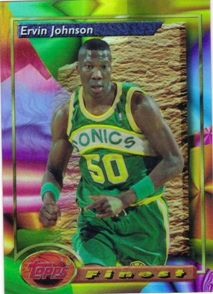 1993-94 Finest Refractors #71 Ervin Johnson