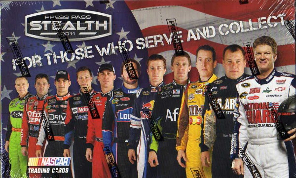 2011 Press Pass Stealth Hobby Racing Sealed Box of 24 Packs - One Autograph & One Memorabilia Card Per Box