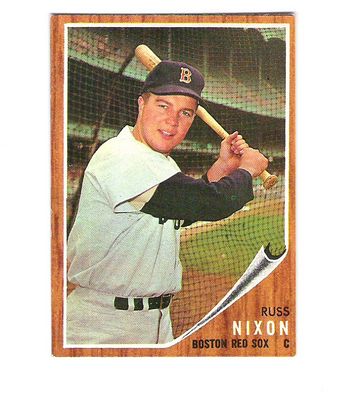 1962 Topps #523 Russ Nixon SP