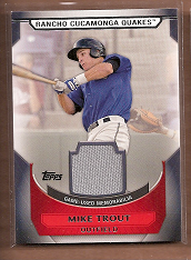 2011 Topps Pro Debut Materials #MT Mike Trout