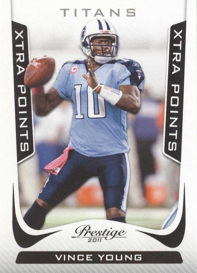 2011 Prestige Xtra Points Black #195 Vince Young