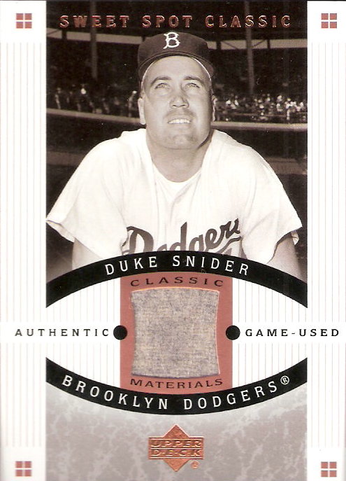 2005 Sweet Spot Classic Materials #SN Duke Snider Pants