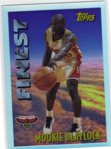 1995-96 Topps Mystery Finest Refractors #M9 Mookie Blaylock