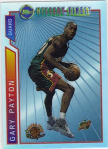 1996-97 Topps Mystery Finest Bordered Refractors #M4 Gary Payton