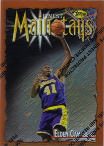 1996-97 Finest Refractors #189 Elden Campbell B