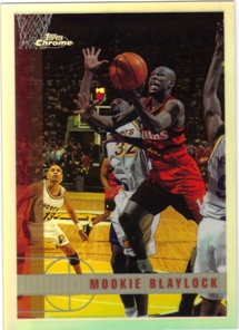1997-98 Topps Chrome Refractors #129 Mookie Blaylock