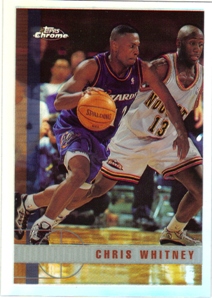 1997-98 Topps Chrome Refractors #176 Chris Whitney