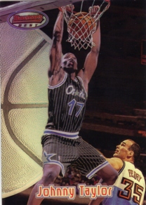 1997-98 Stadium Club Bowman's Best Previews Refractors #BBP18 Johnny Taylor